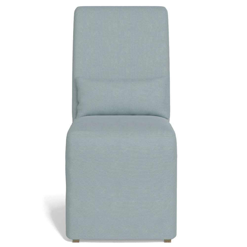 Sunset Trading -  Newport  Slipcovered Dining Chair Ocean Blue - SY-1025906-391043 veiw 2