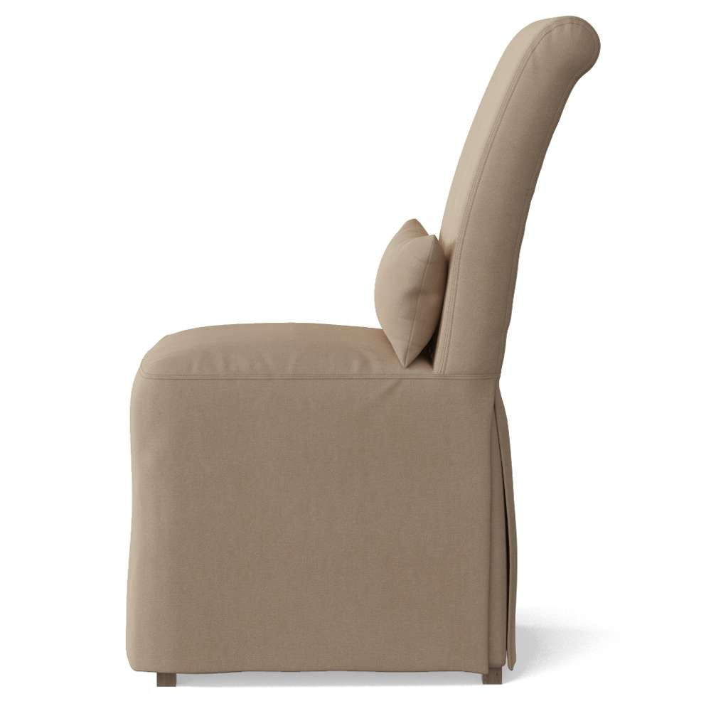 Sunset Trading -  Newport  Slipcovered Dining Chair Tan - SY-1025906-391084 veiw 3