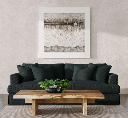 Sunset Trading -  Newport  Slipcovered Recessed Fin Arm 94in Sofa Dark Gray - SY-130000-391098 veiw 5