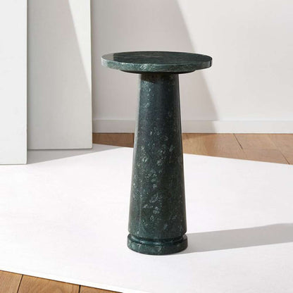 Safavieh - Valentia Round Marble Accent Table - Green - SFV9704C veiw 3