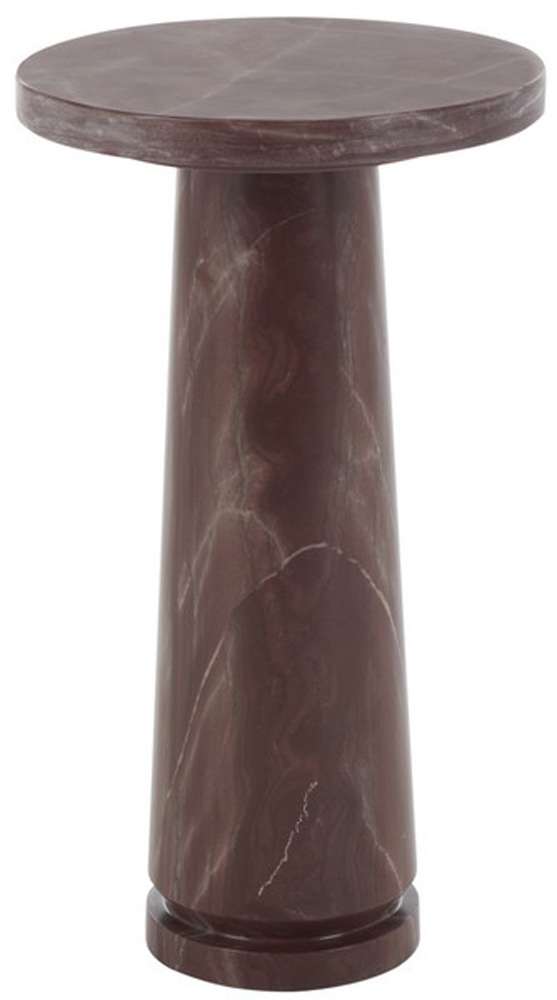 Safavieh - Valentia Round Marble Accent Table - Pink - SFV9704E veiw 1
