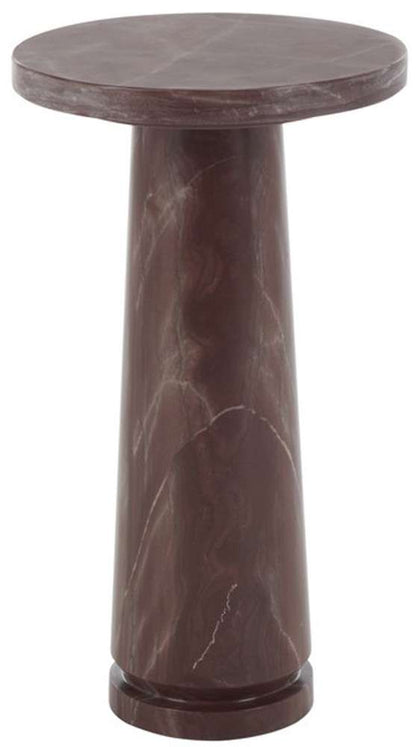 Safavieh - Valentia Round Marble Accent Table - Pink - SFV9704E veiw 1