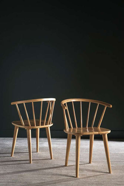 Safavieh - Blanchard Side Chair - Natural  (Set of 2) - AMH8512D-SET2 veiw 2