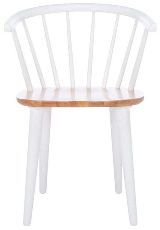 Safavieh - Blanchard Side Chair - Natural - White  (Set of 2) - AMH8512F-SET2 veiw 1