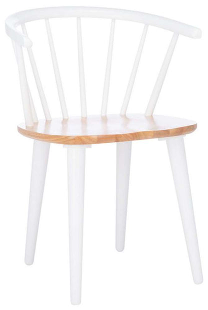 Safavieh - Blanchard Side Chair - Natural - White  (Set of 2) - AMH8512F-SET2 veiw 4