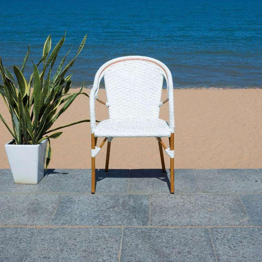 Safavieh - California Armchair - White  (Set of 2) - PAT7531C-SET2 veiw 1