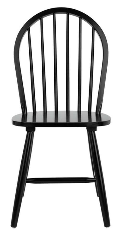 Safavieh - Camden Spindle Dining Chair - Black  (Set of 2) - DCH8501A-SET2 veiw 1