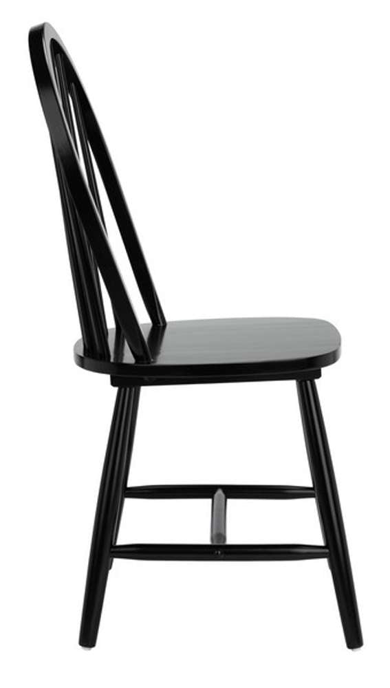 Safavieh - Camden Spindle Dining Chair - Black  (Set of 2) - DCH8501A-SET2 veiw 4