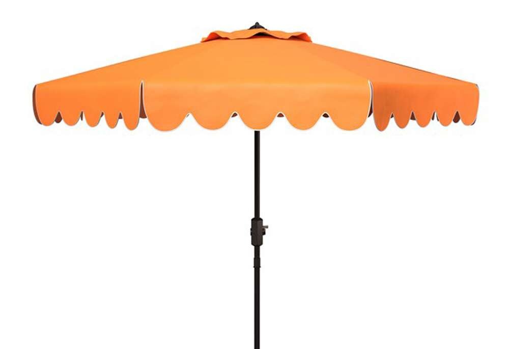 Safavieh - Dorinda 9Ft Crank Umbrella - Orange - PAT8010O veiw 1