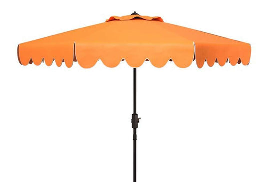 Safavieh - Dorinda 9Ft Crank Umbrella - Orange - PAT8010O veiw 1