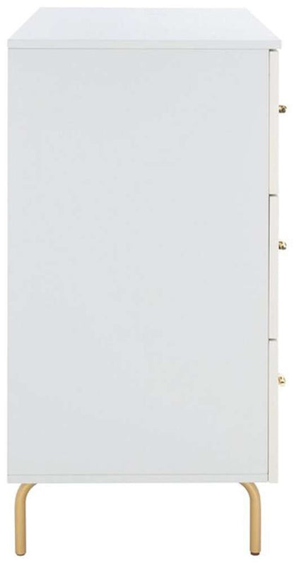 Safavieh - Genevieve 3 Drawer Dresser - Grey - White Washed - DRS5000F veiw 5