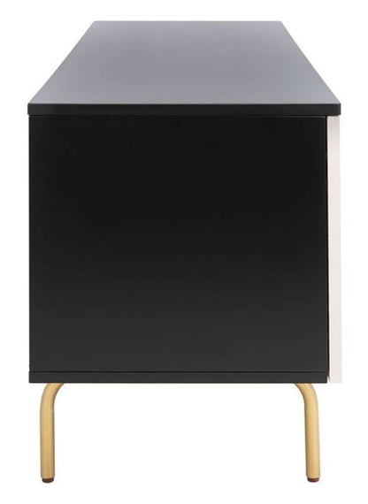 Safavieh - Genevieve Media Stand - Black - White Washed - MED5000B veiw 3