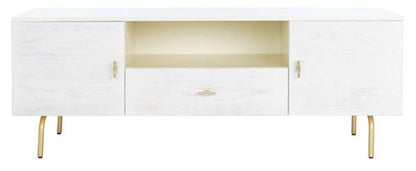 Safavieh - Genevieve Media Stand - Cream - White Washed - MED5000D veiw 1