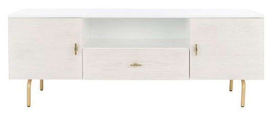 Safavieh - Genevieve Media Stand - White - White Washed - MED5000C veiw 1