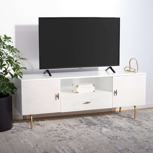 Safavieh - Genevieve Media Stand - White - White Washed - MED5000C veiw 2