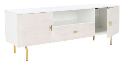 Safavieh - Genevieve Media Stand - White - White Washed - MED5000C veiw 4
