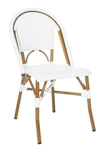 Safavieh - Salcha Side Chair - White  (Set of 2) - FOX5210L-SET2 veiw 3