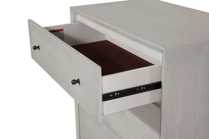 Alpine Furniture - Flynn Mid Century Modern 3 Drawer Small Chest, Gray - 966G-04 veiw 3