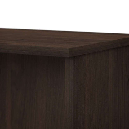 Bush Furniture - BBF Small 2 Shelf Bookcase in Black Walnut - BK3036BW veiw 5