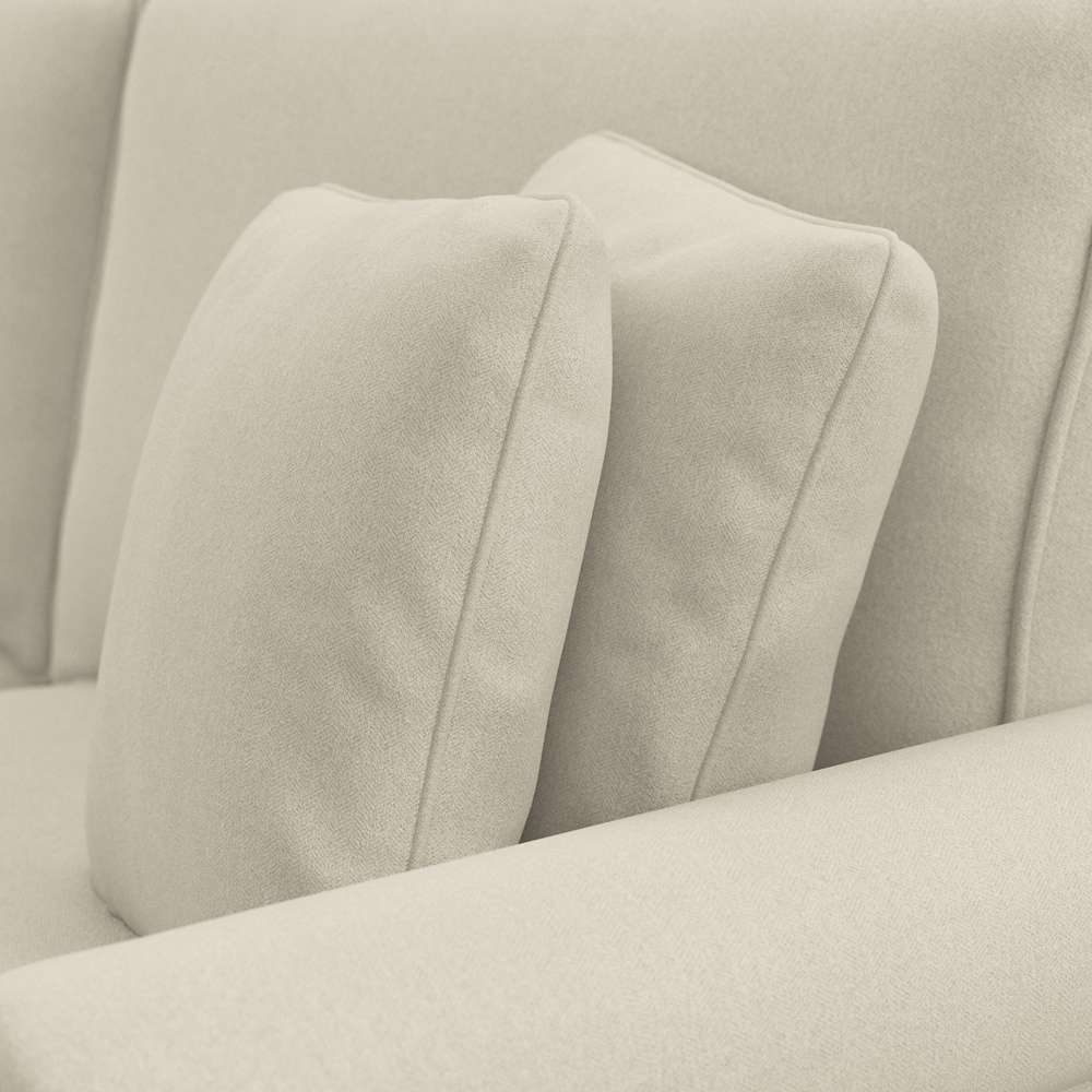 Bush Furniture - Coventry 85W Sofa in Cream Herringbone - CVJ85BCRH-03K veiw 6
