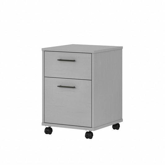 Bush Furniture - Key West 2 Drawer Mobile File Cabinet in Cape Cod Gray - KWF116CG-03 veiw 1