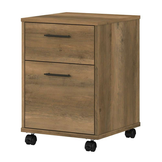 Bush Furniture - Key West 2 Drawer Mobile File Cabinet in Reclaimed Pine - KWF116RCP-03 veiw 1