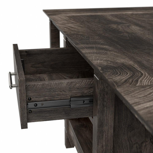 Bush Furniture - Key West Coffee Table in Dark Gray Hickory - KWT148GH-03 veiw 2