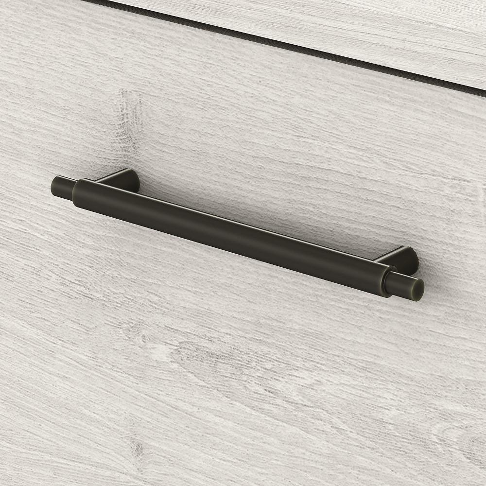 Bush Furniture - Key West Coffee Table with Storage in Linen White Oak - KWT148LW-03 veiw 5