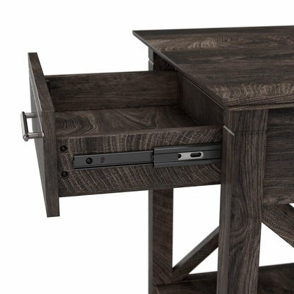 Bush Furniture - Key West End Table in Dark Gray Hickory - KWT120GH-03 veiw 3
