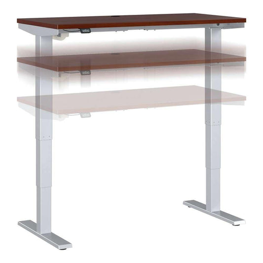 Bush Furniture - Move 40 Series 48Wx24D Electric Height Adjustable Standing Desk in Hansen Cherry - M4S4824HCSK veiw 1