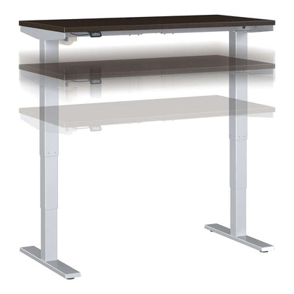 Bush Furniture - Move 40 Series 48Wx24D Electric Height Adjustable Standing Desk in Mocha Cherry - M4S4824MRSK veiw 1