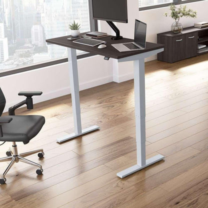 Bush Furniture - Move 40 Series 48Wx24D Electric Height Adjustable Standing Desk in Storm Gray - M4S4824SGSK veiw 2
