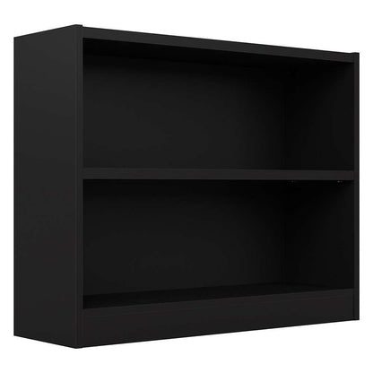 Bush Furniture - Universal 2 Shelf Bookcase in Black - WL12438 veiw 1