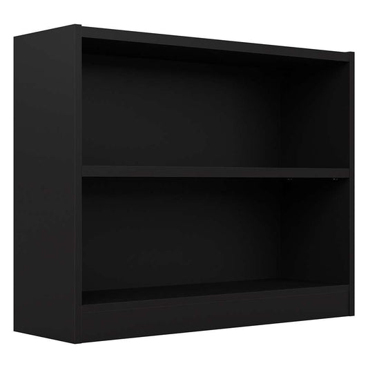 Bush Furniture - Universal 2 Shelf Bookcase in Black - WL12438 veiw 1