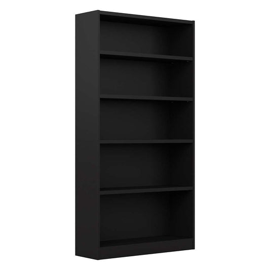 Bush Furniture - Universal 5 Shelf Bookcase in Black - WL12436 veiw 1