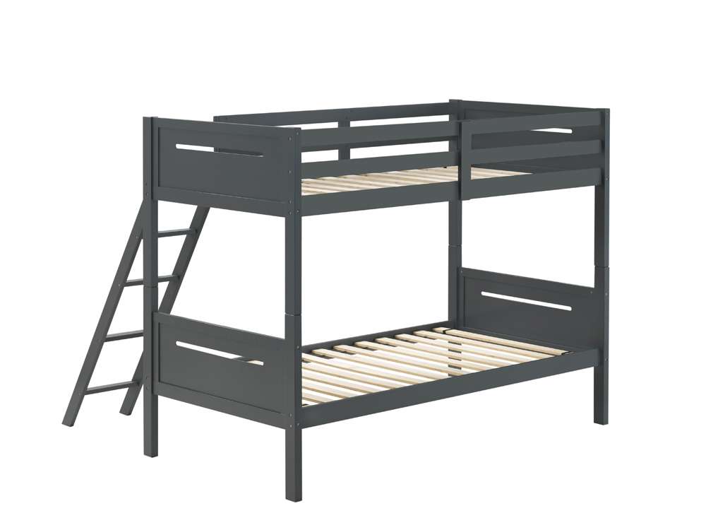 Coaster -  Littleton Bunk Bed Twin/Twin Bunk Bed - 405051GRY veiw 4