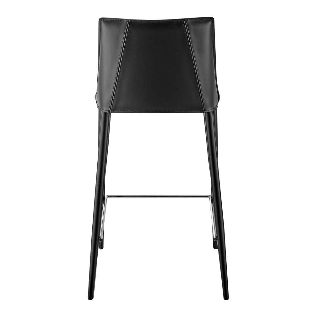 Euro Style - Kalle Counter Stool in Black - 30916-BLK-MP1 veiw 5