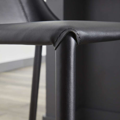 Euro Style - Kalle Counter Stool in Black - 30916-BLK-MP1 veiw 6
