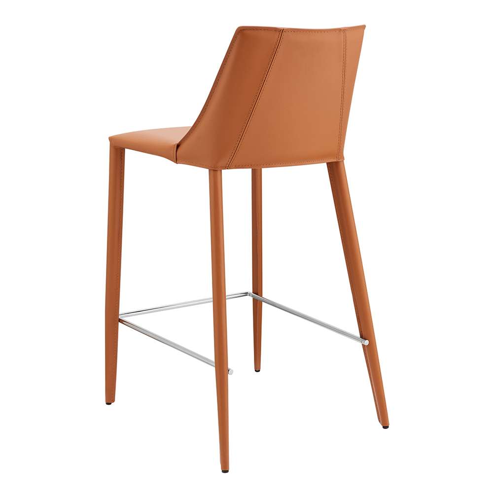 Euro Style - Kalle Counter Stool in Cognac - 30916-COG-MP1 veiw 5