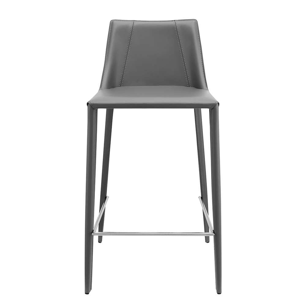 Euro Style - Kalle Counter Stool in Gray - 30917-GRY-MP1 veiw 1