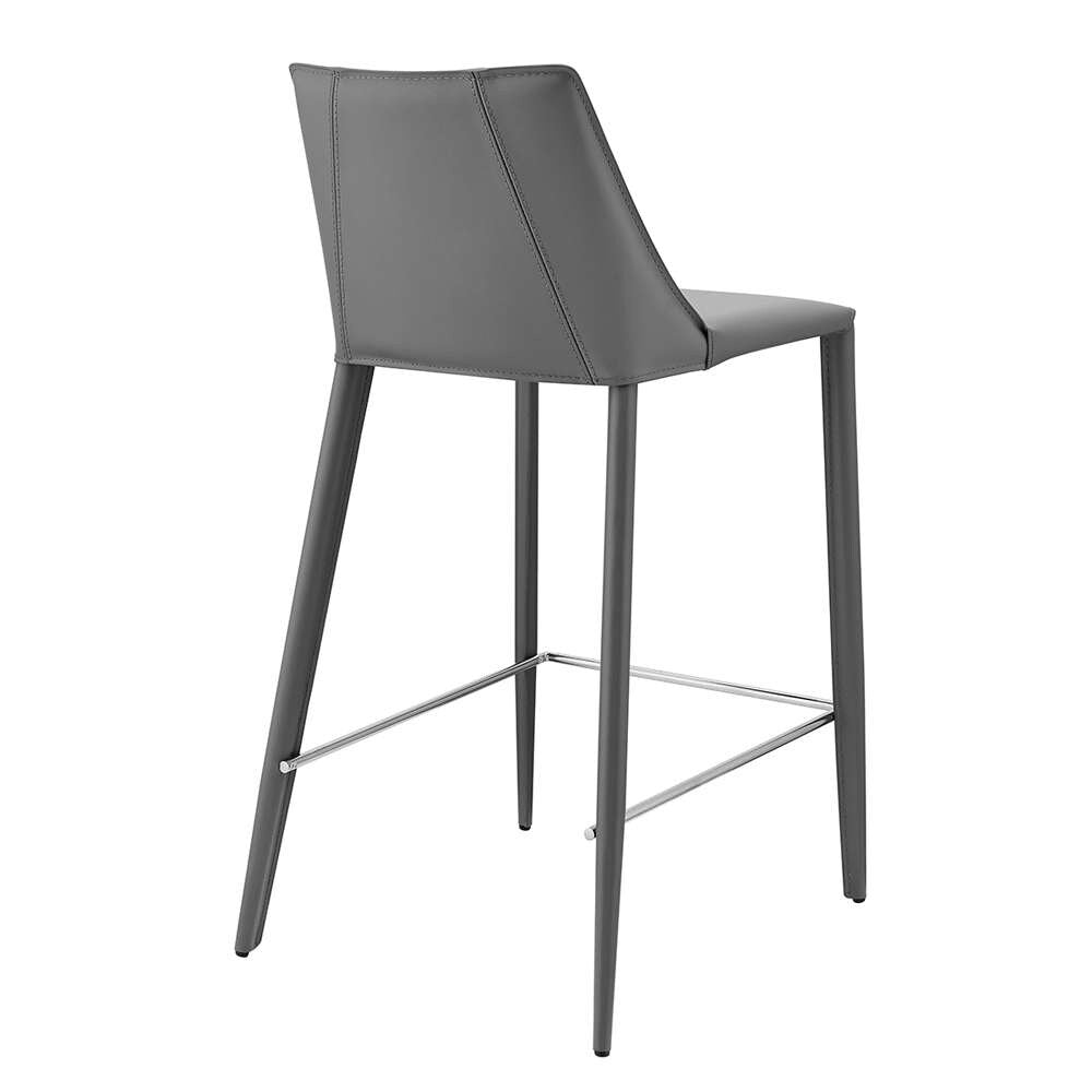 Euro Style - Kalle Counter Stool in Gray - 30916-GRY-MP1 veiw 4