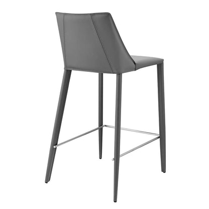 Euro Style - Kalle Counter Stool in Gray - 30916-GRY-MP1 veiw 4