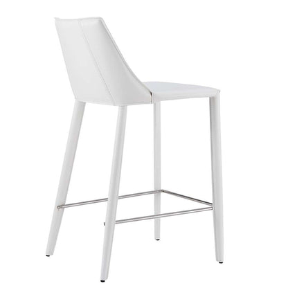 Euro Style - Kalle Counter Stool in White - 30916-WHT-MP1 veiw 4