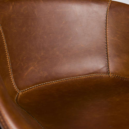 Euro Style - Zach Counter Stool in Dark Brown and Matte Black Legs (Set of 2) - 30491DKBRN veiw 7