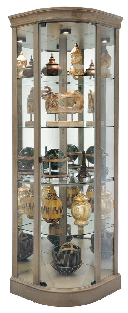 Howard Miller - Marlowe V Corner Curio Cabinet - 680666 veiw 1