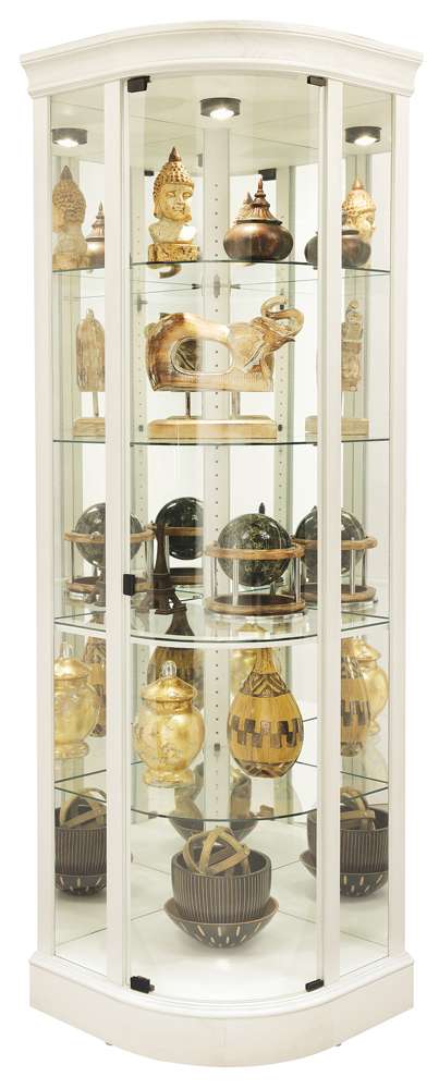 Howard Miller - Marlowe IV Corner Curio Cabinet - 680665 veiw 1