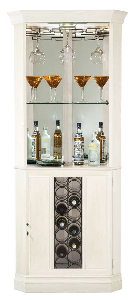 Howard Miller - Piedmont V Corner Wine Cabinet - 690046 veiw 1