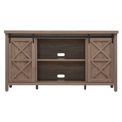 Hudson & Canal - Elmwood Rectangular TV Stand for TVs up to 65in in Antiqued Gray Oak - TV1308 veiw 3