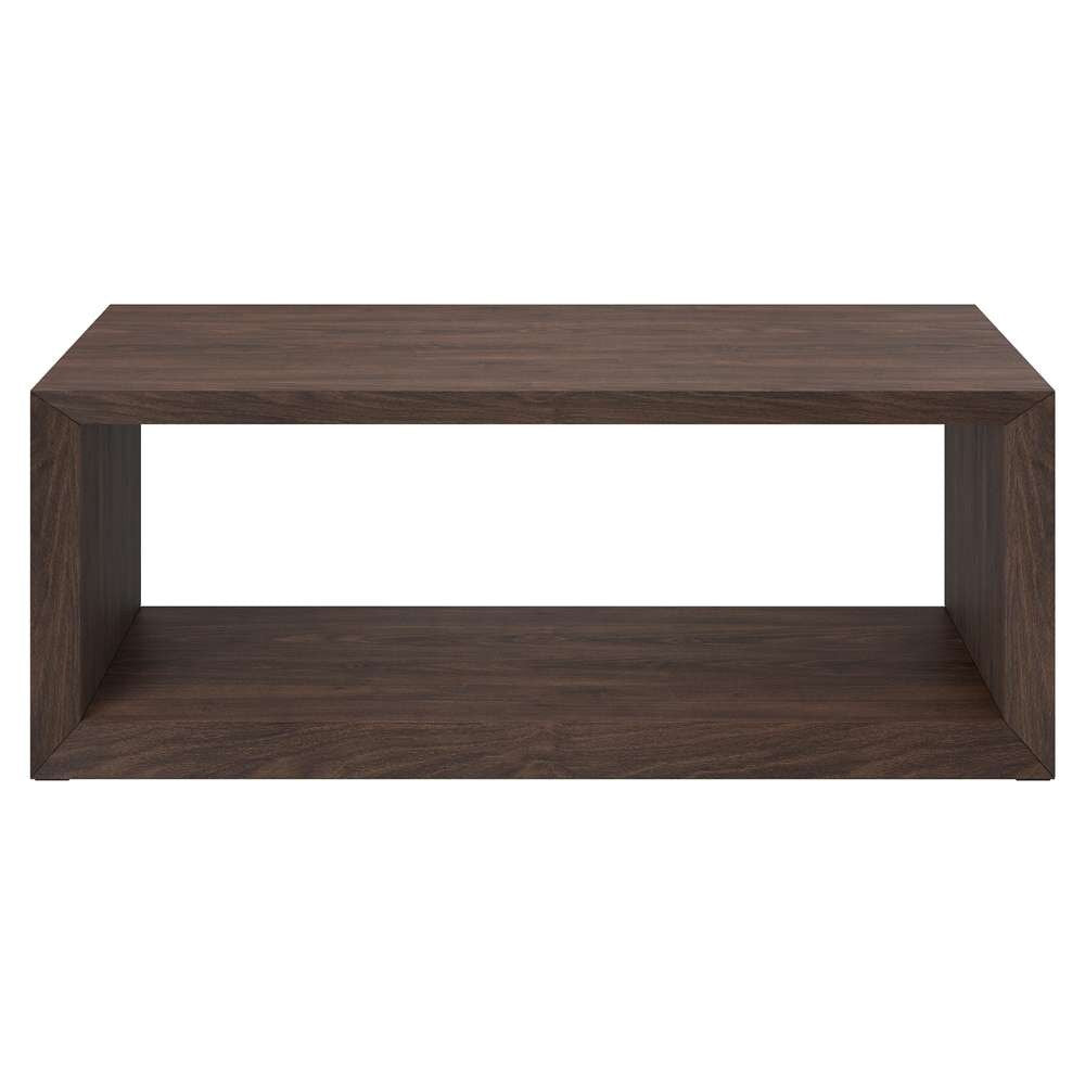 Hudson & Canal - Osmond 48in Wide Rectangular Coffee Table in Alder Brown - CT1949 veiw 3