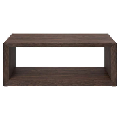 Hudson & Canal - Osmond 48in Wide Rectangular Coffee Table in Alder Brown - CT1949 veiw 3